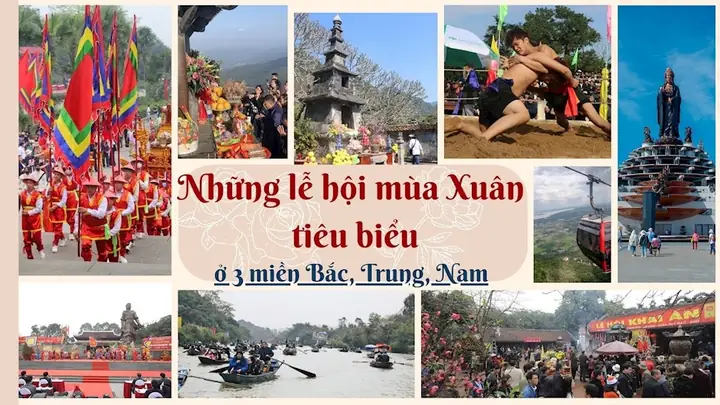 Những Lễ Hội Mùa Xuân Tiêu Biểu Ở 3 Miền Bắc, Trung, Nam