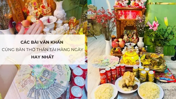 Các Bài Văn Khấn Cúng Bàn Thờ Thần Tài Hàng Ngày Hay Nhất