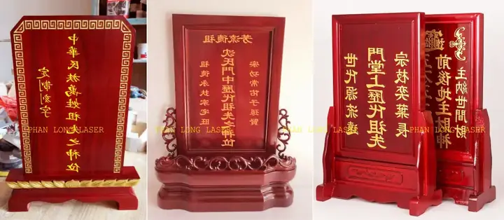 Cẩm Nang Toàn Diện Về Bài Vị Thờ Cúng: Chất Liệu, Phương Pháp Gia Công Và Địa Chỉ Uy Tín