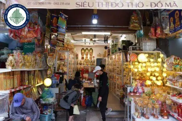 Phải Đăng Ký Ngành Nghề Kinh Doanh Nào Khi Buôn Bán Đồ Thờ Cúng ...