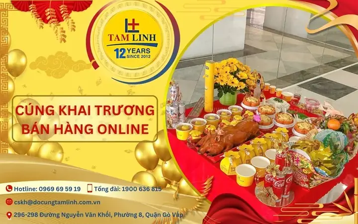 Kinh Nghiệm Cúng Khai Trương Bán Hàng Online Tại Nhà