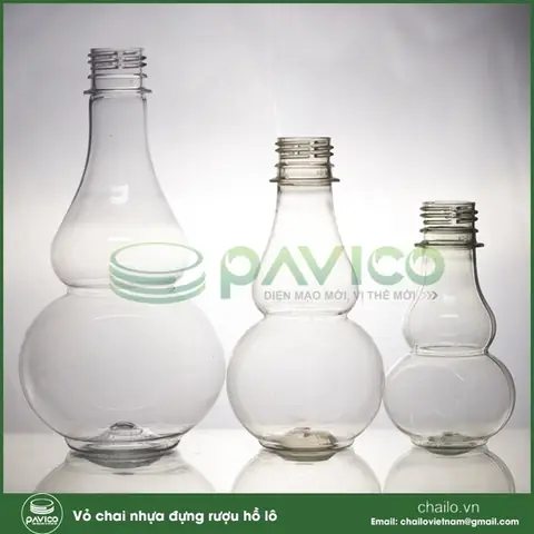 Vỏ Chai Nhựa Pet Đựng Rượu Hồ Lô Các Thể Tích - Giá Sỉ Toàn Quốc ...