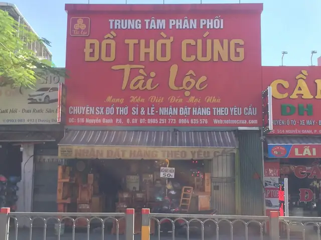 Cửa Hàng Đồ Thờ Cúng Tài Lộc: 516 Nguyễn Oanh, Phường 6 ...