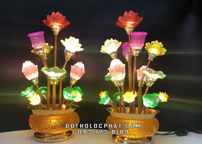 Đèn Thờ Cúng Thắp Sáng Với Ý Nghĩa Tâm Linh