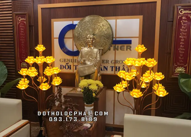 Các Mẫu Đèn Lộc Phát Thi Công Ráp