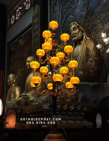 Các Mẫu Đèn Lộc Phát Thi Công Ráp