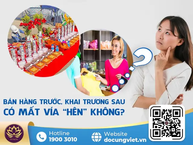 Bán Trước Cúng Khai Trương Sau Có Được Không?