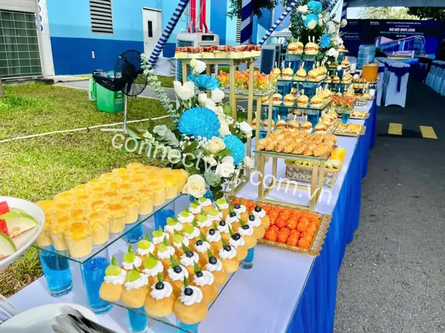 Đặt Tiệc Teabreak Quận 6 – Bánh Ngon, Set Up Đẹp / Connectviet