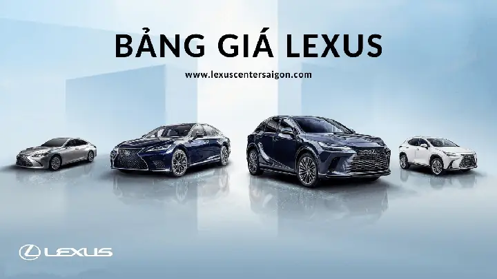 Bảng Giá Xe Lexus Mới Nhất - Tháng 1 2026