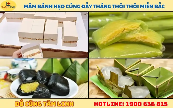 Top 10+ Loại Bánh Kẹo Cúng Đầy Tháng, Thôi Nôi Chuẩn Phong Tục 3 Miền Cho Bé