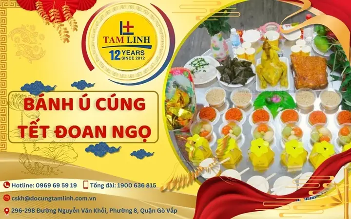 Bánh Ú Cúng Tết Đoan Ngọ