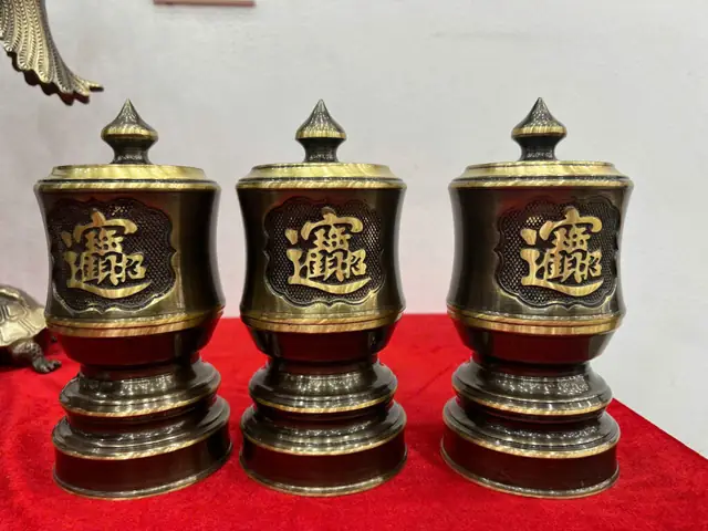 Bộ Đài Nước Bằng Đồng Màu Hun Giả Cổ – Tinh Hoa Nghệ Thuật ...