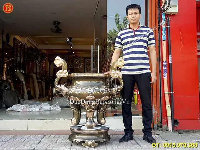 Tổng Hợp Top 7+ Mẫu Lư Hương Bằng Đồng Thờ Cúng Đẹp & Chất Lượng Nhất Hiện Nay