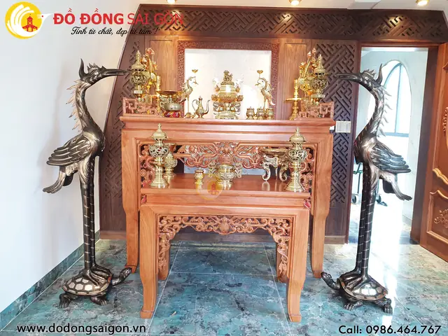 Top 5 Bộ Lư Thờ Cúng Bằng Đồng Vĩnh Tiến Đẹp, Chất Lượng Nhất