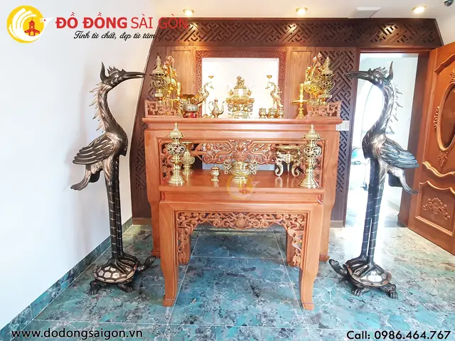 Top 5 Bộ Lư Thờ Cúng Bằng Đồng Vĩnh Tiến Đẹp, Chất Lượng Nhất