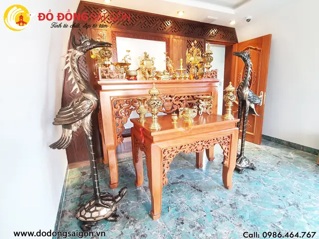 Top 5 Bộ Lư Thờ Cúng Bằng Đồng Vĩnh Tiến Đẹp, Chất Lượng Nhất