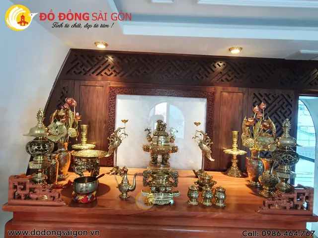 Top 5 Bộ Lư Thờ Cúng Bằng Đồng Vĩnh Tiến Đẹp, Chất Lượng Nhất