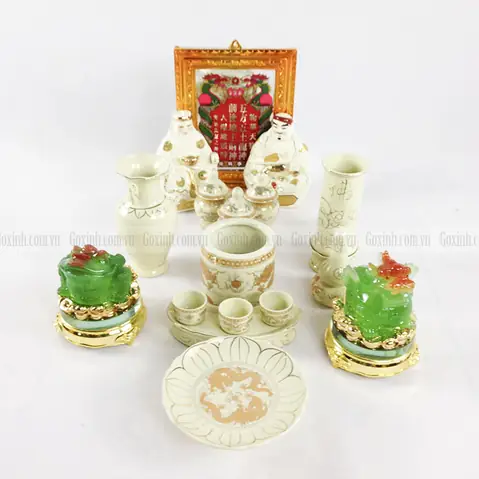 Bộ Đồ Thờ Thần Tài 56