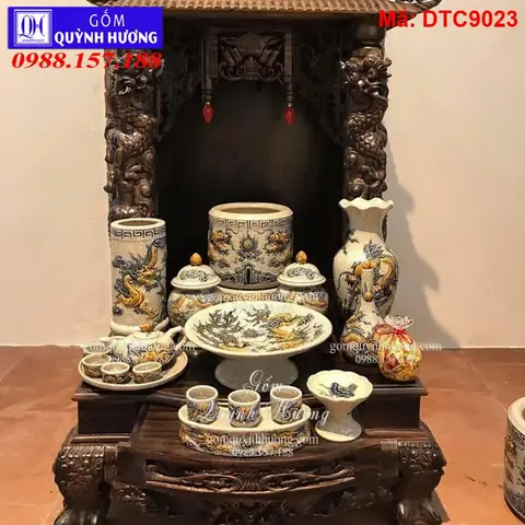 Bộ Đồ Thờ Thần Tài Men Rạn Nổi - Lựa Chọn Tinh Hoa Cho Không ...