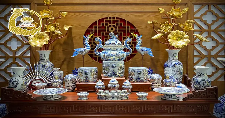 Top Các Bộ Đồ Thờ Cúng Bằng Đồng Mạ Vàng Đẹp, Sang Trọng Nhất