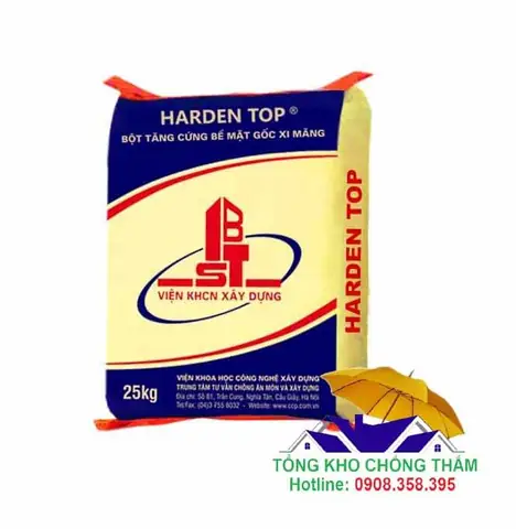 Bột Tăng Cứng Mặt Sàn Bê Tông Harden Top Xanh Viện Xây Dựng Ibst