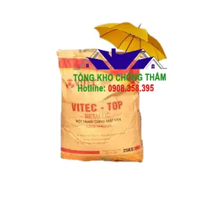 Bột Tăng Cứng Mặt Sàn Có Kim Loại Vitec Top Metallic