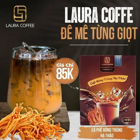 Cà Phê Đông Trùng Hạ Thảo Nhật Kim Anh - Laura Coffee | Mỹ ...