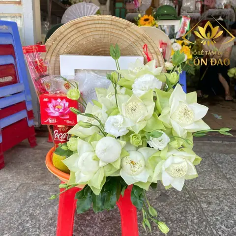 Mâm Lễ Cô Sáu - Mẫu 01 - Đồ Lễ Tâm Đức Côn Đảo