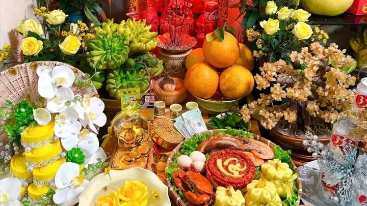 Mâm Cúng Ngày Vía Thần Tài 2025 Gồm Những Gì Để May Mắn, Lộc Lá ...