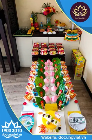 Các Loại Bánh Cúng Mụ