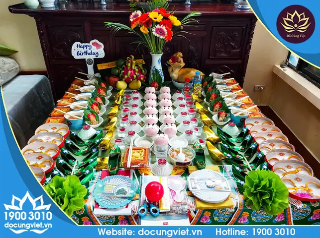 Các Loại Bánh Cúng Mụ