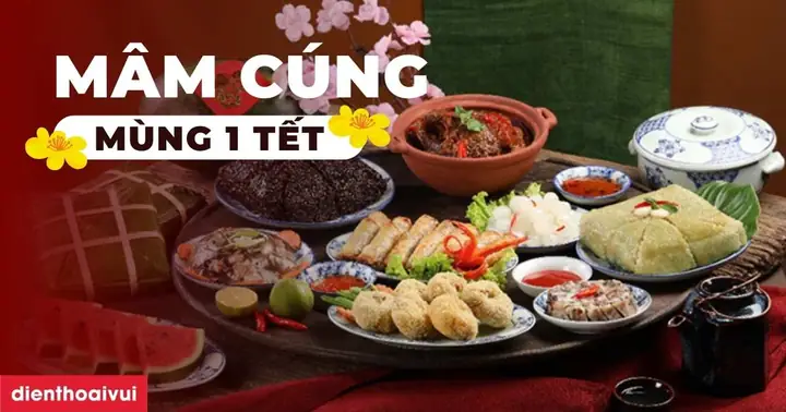 Mâm Cúng Mùng 1 Tết 2025 Gồm Những Gì? Cách Bày Chuẩn