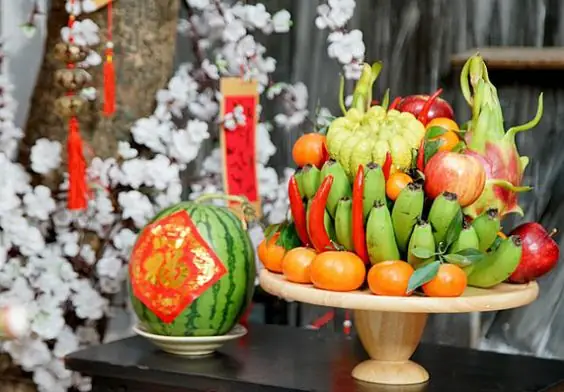 Cách Bày Hoa Quả Cúng Ngày Tết Chuẩn Phong Tục Ba Miền Bắc, Trung, Nam