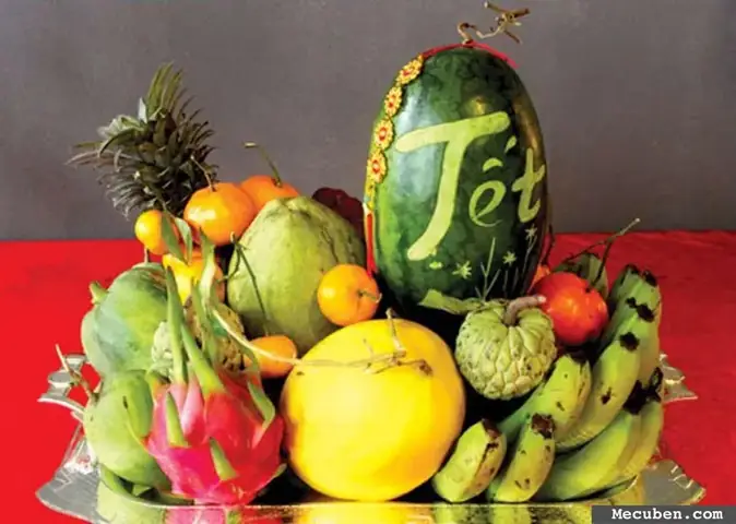 Mâm Ngũ Quả Ngày Tết