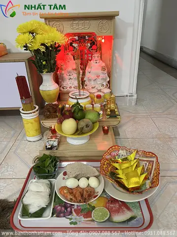 Hướng Dẫn Chi Tiết Cách Cắm Hoa Cúng Ông Địa Chuẩn Phong Thủy, Trang Nghiêm