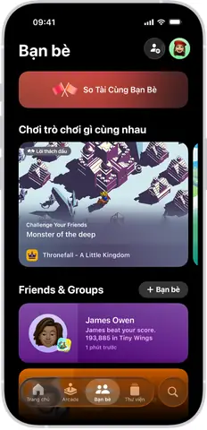 Chơi Với Bạn Bè Trong Ứng Dụng Apple Games Trên Iphone - Bộ ...