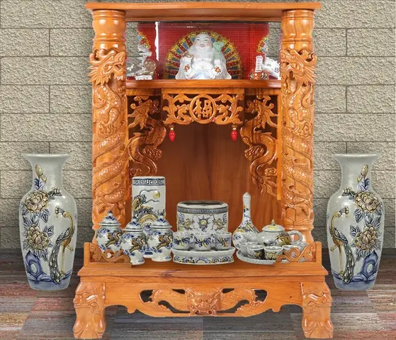 Cách Chọn Kích Thước Bàn Thờ Thần Tài Hợp Phong Thủy