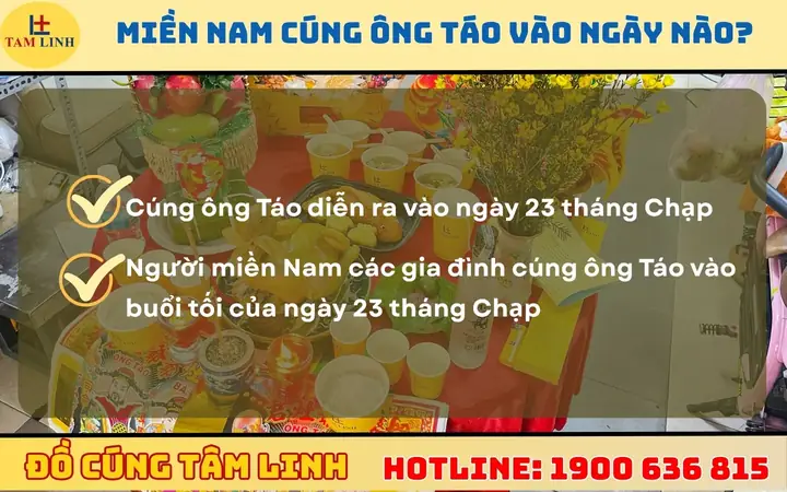 Miền Nam Cúng Ông Táo Vào Ngày Nào?