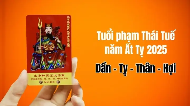 Cẩm Nang Hóa Giải Thái Tuế 2025: Những Tuổi Cần Kiêng Kỵ Và Nghi Lễ Cúng Bái Chuẩn Chỉnh