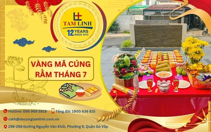Hướng Dẫn Chuẩn Bị & Đốt Vàng Mã Cúng Rằm Chuẩn