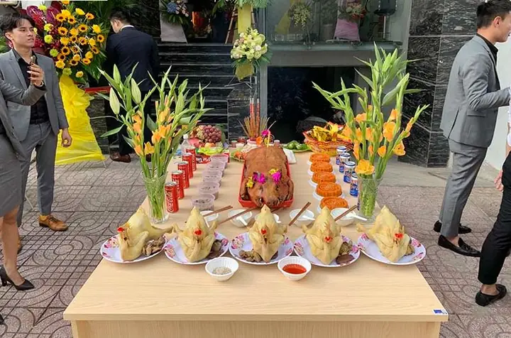 Cách Đặt Gà Cúng Khai Trương - Gà Cúng