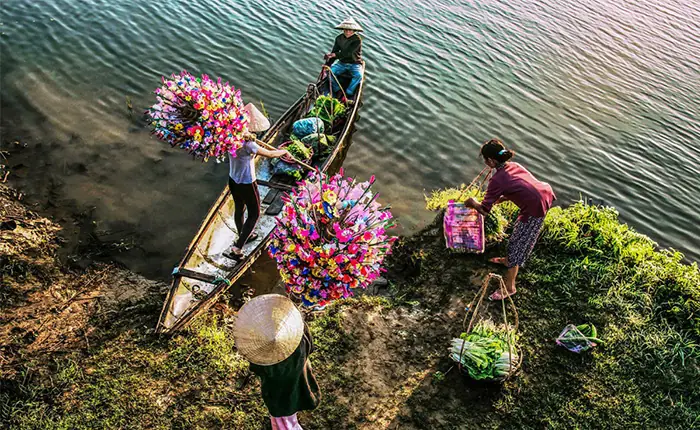 Tết Huế Rực Rỡ Cùng Hoa Giấy Thanh Tiên - Slow Travel Hue