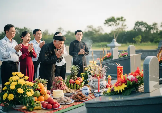 Văn Khấn Tạ Mộ Mới Xây Xong: Mẫu Chuẩn, Lễ Vật, Thời Gian, Kiêng Kỵ