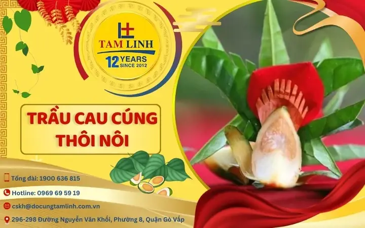 Cách Têm Trầu Cau Cúng Đầy Tháng, Thôi Nôi Chuẩn Truyền Thống Việt