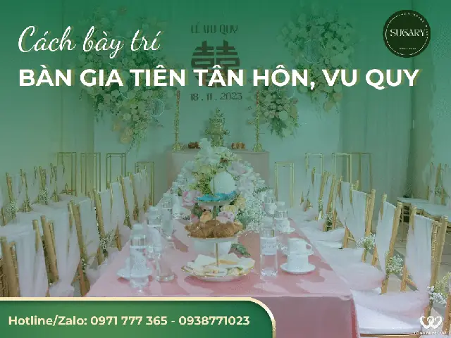 Bí Quyết Bày Trí Bàn Tiệc Gia Tiên
