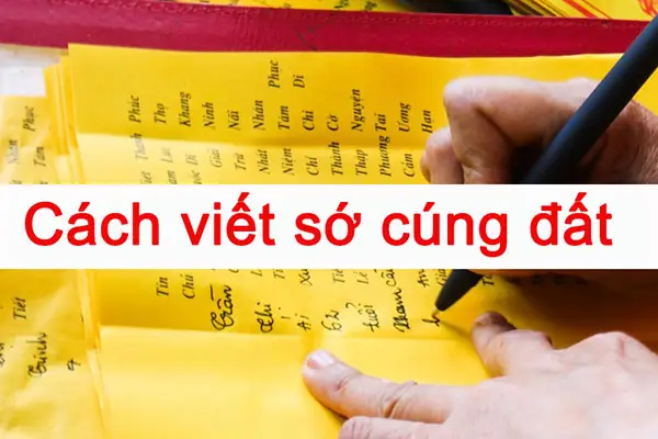 Hướng Dẫn Cách Viết Sớ Cúng Đất Ở Huế Chi Tiết Và Chuẩn Xác
