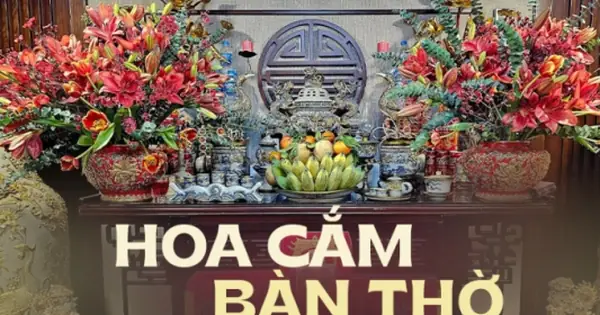 Thực Hư Chuyện Cắm Hoa Ly Trên Bàn Thờ Làm Hao Tổn Tài Lộc, Gia Đạo ...