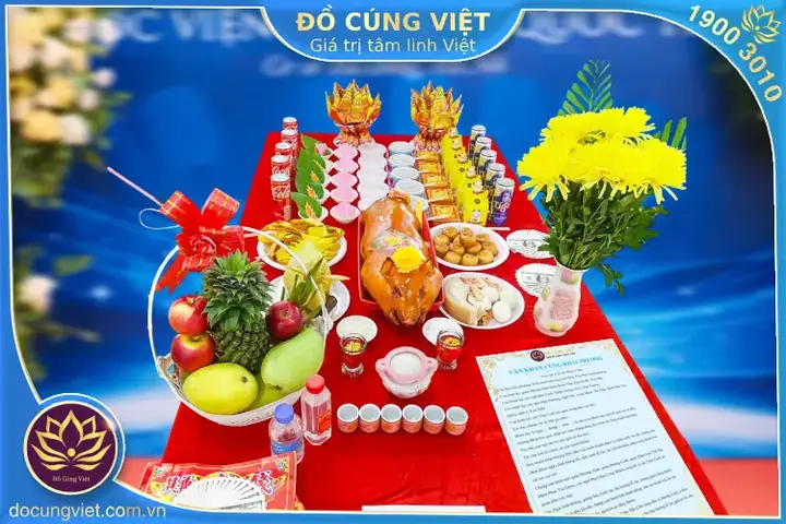 Bài Văn Khấn Cúng Khai Trương Đúng #chuẩn - Đồ Cúng Việt