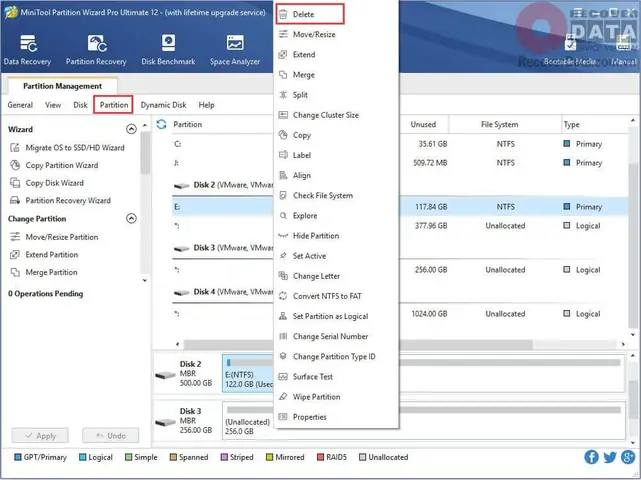 Hướng Dẫn Sửa Bad Ổ Cứng Bằng Partition Wizard Thành Công