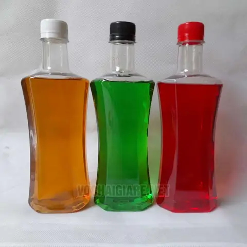 Chai Nhựa 500ml Đựng Rượu Đẹp - Vỏ Chai Giá Rẻ